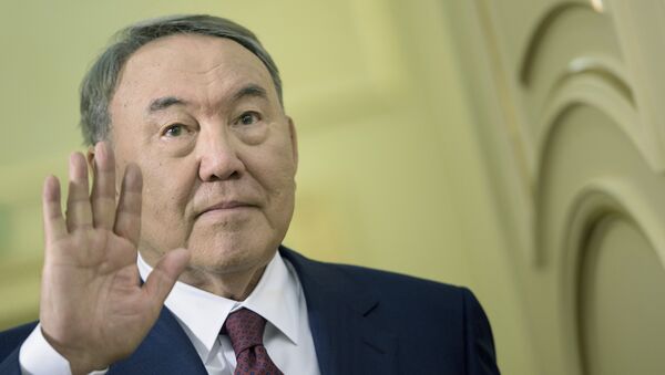 Президент Казахстана Нурсултан Назарбаев - Sputnik Кыргызстан