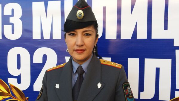 Ош облустук милициянын маалымат катчысы Жанна Сатарбаева - Sputnik Кыргызстан