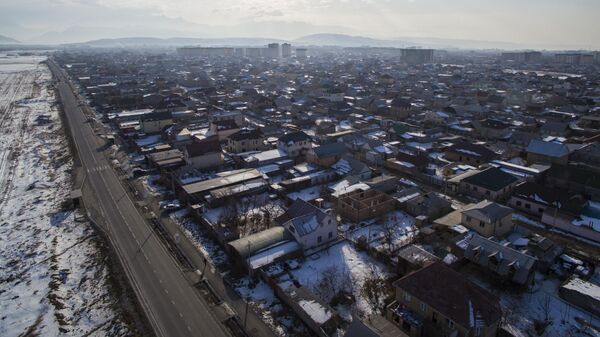Вид на одну из новостроек Бишкека. Архивное фото - Sputnik Кыргызстан