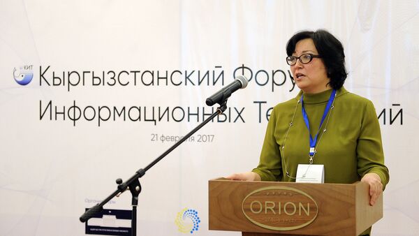 Директор общественного фонда Гражданская инициатива Интернет политики Татту Мамбеталиева - Sputnik Кыргызстан