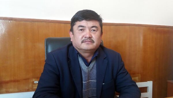 Глава отдела статистики Ноокатского района Расулбек Ташов - Sputnik Кыргызстан
