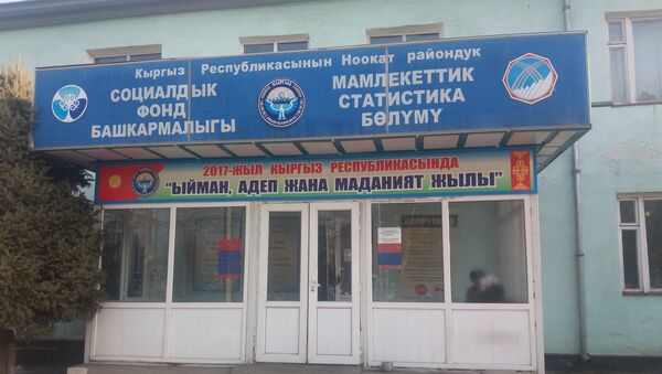 Отделение статистики Ноокатского района - Sputnik Кыргызстан