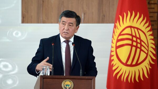 Президент Кыргызской Республики Сооронбай Жээнбеков - Sputnik Кыргызстан