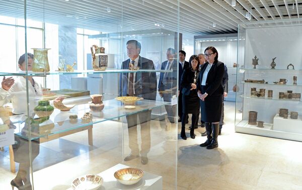 Он дал рекомендации в части дополнения экспозиций музея необходимыми экспонатами. - Sputnik Кыргызстан