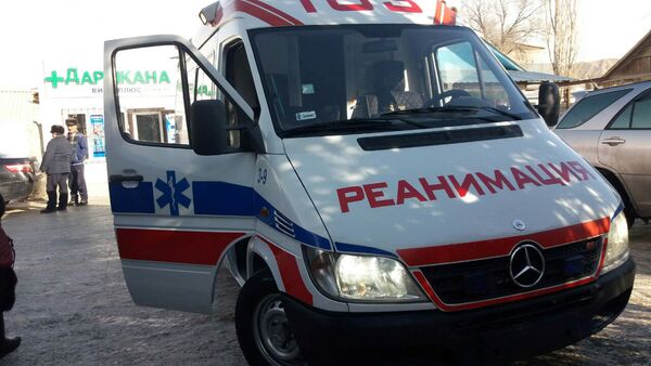 Автомобиль скорой помощи для семейной медицины Нарынской области - Sputnik Кыргызстан