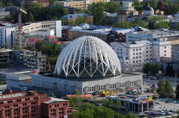 Смотровая площадка на небоскребе Высоцкий в Екатеринбурге - Sputnik Кыргызстан