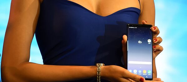 Samsung Galaxy Note 8 телефонунун презентациясы. Архив - Sputnik Кыргызстан