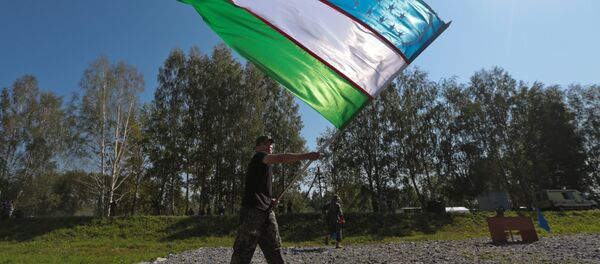 Военнослужащий команды Узбекистана на учениях. Архивное фото - Sputnik Кыргызстан