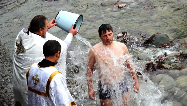 Крещения Господня в Оше - Sputnik Кыргызстан