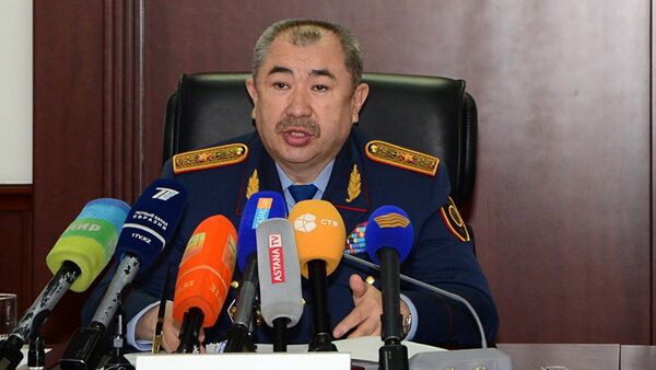 Заместитель министра внутренних дел РК Ерлан Тургумбаев - Sputnik Кыргызстан