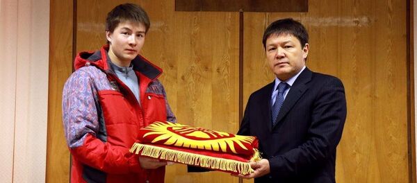 Лыжник Тариэль Жаркымбаев - Sputnik Кыргызстан