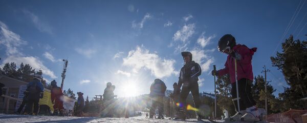 Лыжачылар. Архив - Sputnik Кыргызстан