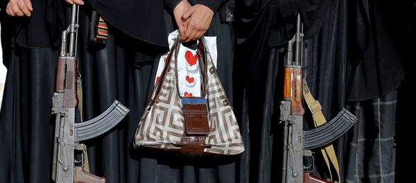 Митинг в поддержку движения Хути в Сане - Sputnik Кыргызстан