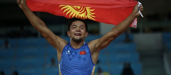 Борец греко-римского стиля Калы Сулайманов - Sputnik Кыргызстан