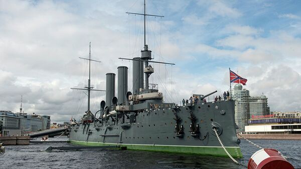 Легендалуу Аврора крейсери. Архив - Sputnik Кыргызстан