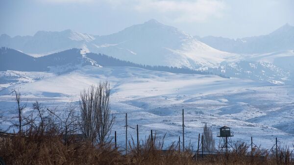 Вид на горы в Иссык-Кульской области. Архивное фото - Sputnik Кыргызстан
