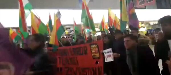 Курды и сторонники Эрдогана подрались в аэропорту Ганновера - Sputnik Кыргызстан