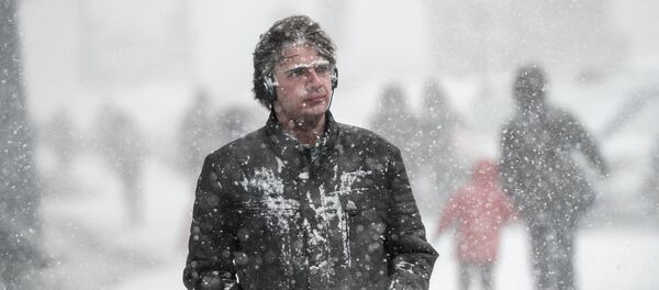 Снег в Москве - Sputnik Кыргызстан