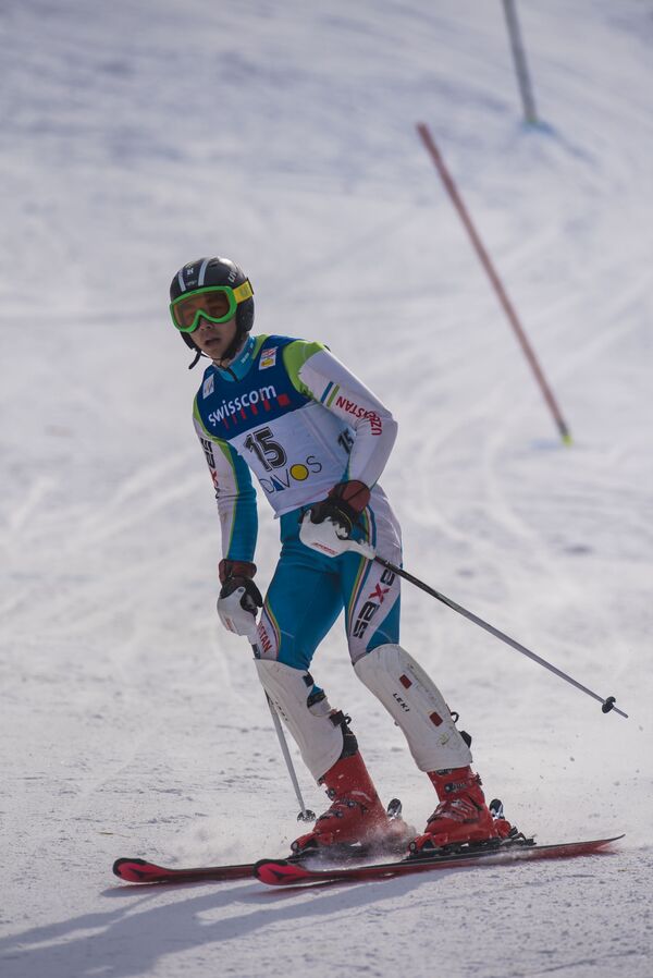 Международные соревнования FIS по горным лыжам в Орловке - Sputnik Кыргызстан