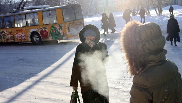 Морозы в Новосибирске - Sputnik Кыргызстан