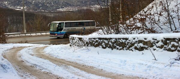 Жолдогу автобус. Архив - Sputnik Кыргызстан