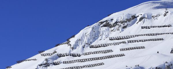 Снежные и лавинные ограждения в горах Австрии - Sputnik Кыргызстан