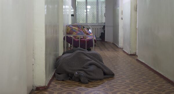 Приют Коломто для бездомных людей в Бишкеке - Sputnik Кыргызстан
