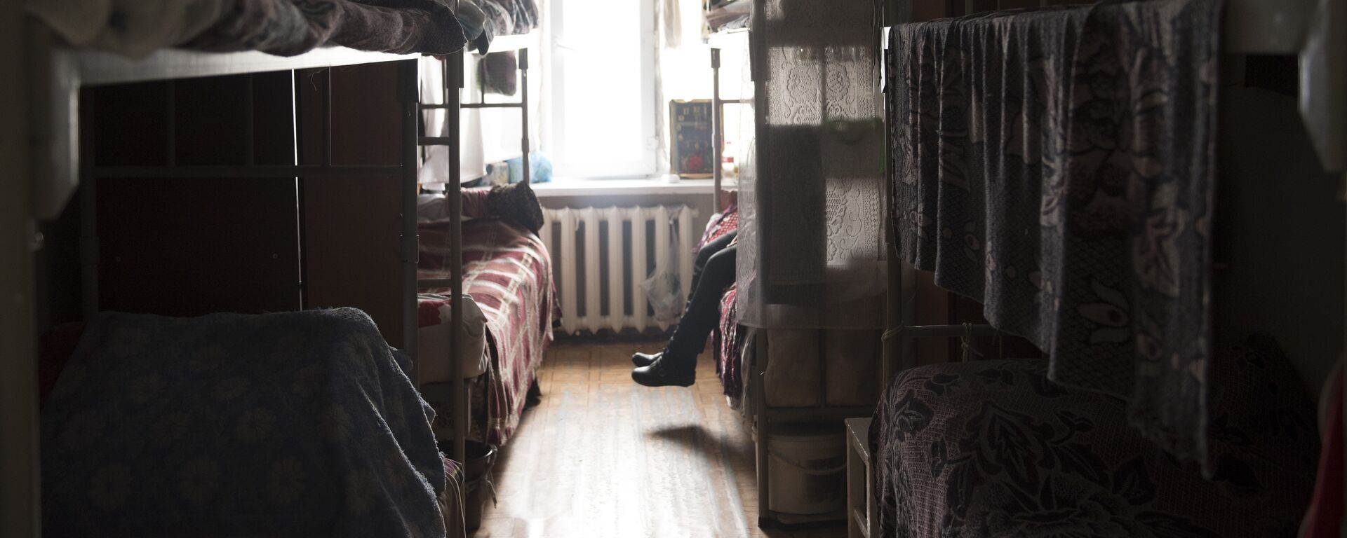 Бишкектеги Коломто убактылуу баш калкалоочу жайы. Архив - Sputnik Кыргызстан, 1920, 04.11.2025