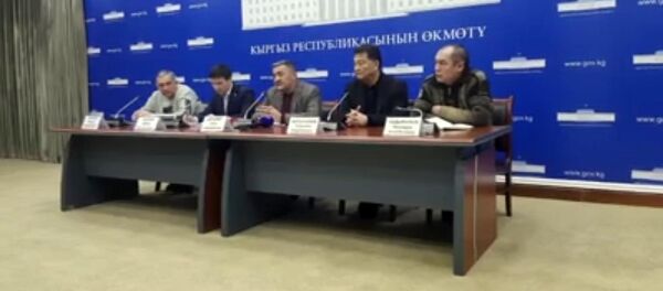 Пресс-конференция по ситуации на ТЭЦ Бишкека - Sputnik Кыргызстан