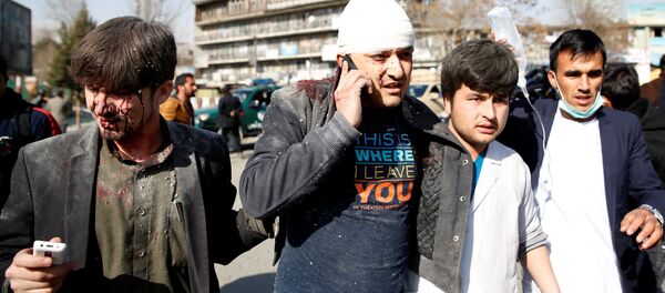 Взрыв в квартале Кабула Вазир-Акбар-Хан Взрыв в квартале Кабула Вазир-Акбар-Хан - Sputnik Кыргызстан