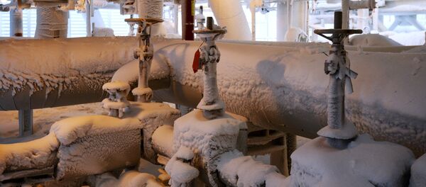 Строительство завода по производству сжиженного газа Ямал СПГ - Sputnik Кыргызстан