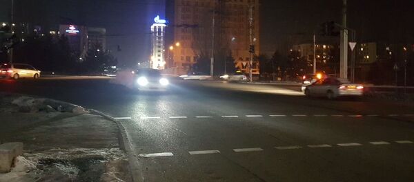 Отключение фонарей на некоторых улицах Бишкека - Sputnik Кыргызстан