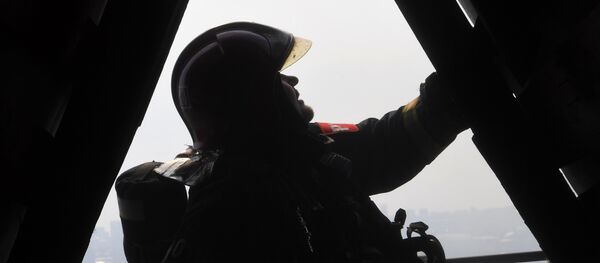 Пожар в центре Москвы - Sputnik Кыргызстан