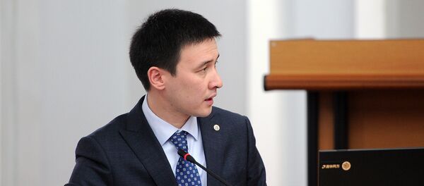 Глава Нацэнергохолдинга Айбек Калиев - Sputnik Кыргызстан