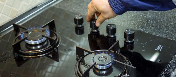 Подача газа в жилой массив Колмо в Бишкеке Подача газа в жилой массив Колмо в Бишкеке - Sputnik Кыргызстан