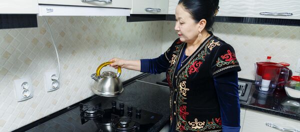 Подача газа в жилой массив Колмо в Бишкеке - Sputnik Кыргызстан