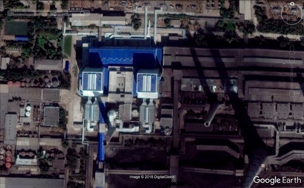 Фото сделано 29 августа 2017 года — за день до официального открытия обновленной ТЭЦ - Sputnik Кыргызстан