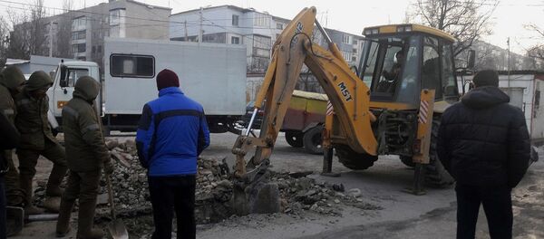 Ремонт электроснабжения в мкр. 5 в Бишкеке - Sputnik Кыргызстан