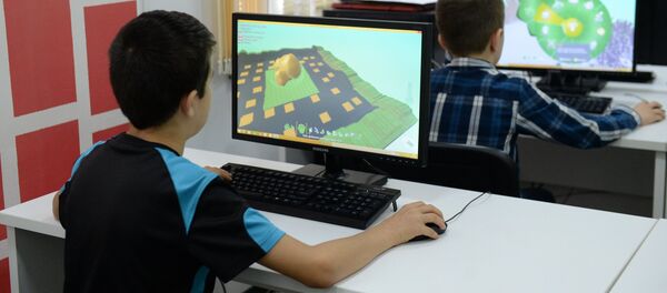 Детский технопарк Кванториум в Грозном - Sputnik Кыргызстан