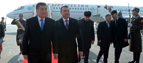 Официальный визит президента КР Сооронбая Жээнбекова в Таджикистан - Sputnik Кыргызстан