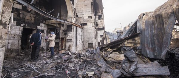 Ош базарындагы өрттүн кесепеттери - Sputnik Кыргызстан