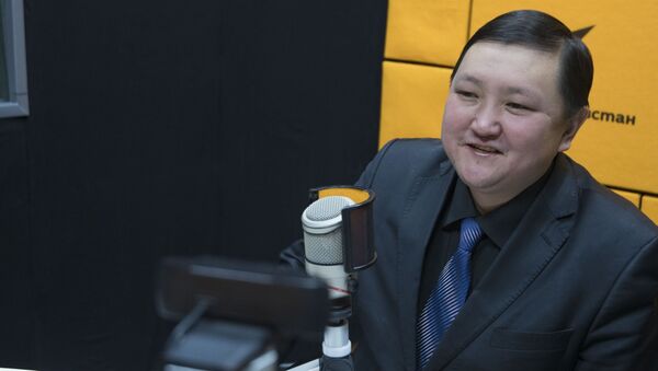 Маданият, маалымат жана туризм министринин орун басары, драматург Кайрат Иманалиев - Sputnik Кыргызстан