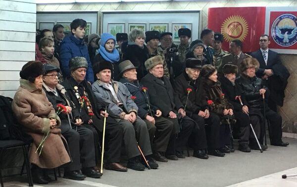 В мероприятии приняли участие ветераны Великой Отечественной войны - Sputnik Кыргызстан
