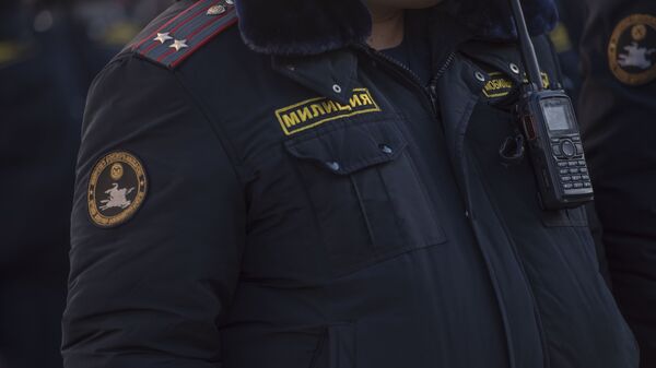 Сотрудники милиции в Бишкеке. Архивное фото - Sputnik Кыргызстан