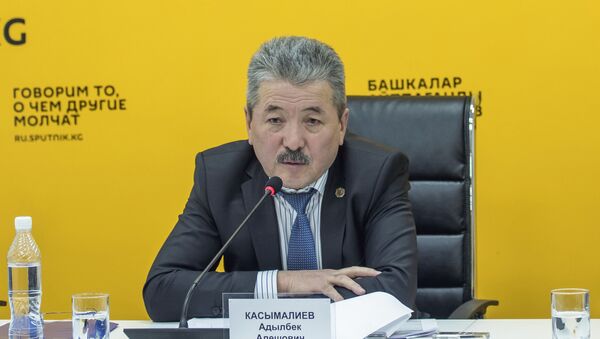 Министр финансов КР Адылбек Касымалиев - Sputnik Кыргызстан