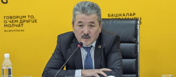Министр финансов КР Адылбек Касымалиев - Sputnik Кыргызстан