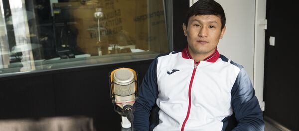 рек-рим күрөшү боюнча студенттер арасында дүйнөнүн эки жолку чемпиону, чоңдор арасында Азия чемпиону, КРдин бир нече жолку чемпиону Каныбек Жолчубеков - Sputnik Кыргызстан