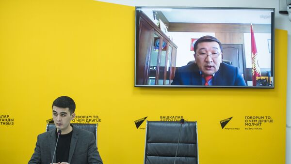 Пресс-конференция на тему Развитие Таласской области - Sputnik Кыргызстан