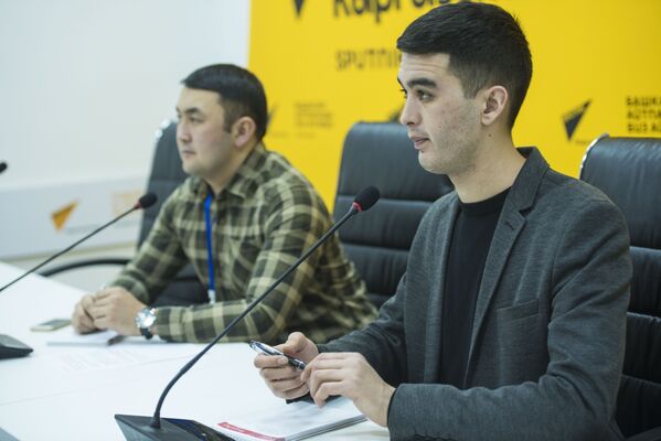 Пресс-конференция на тему Развитие Таласской области - Sputnik Кыргызстан