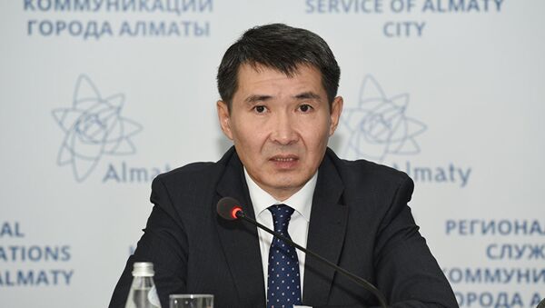 Генеральный директор республиканского центра по профилактике и борьбе со СПИД министерства здравоохранения Казахстана Бауыржан Байсеркин - Sputnik Кыргызстан